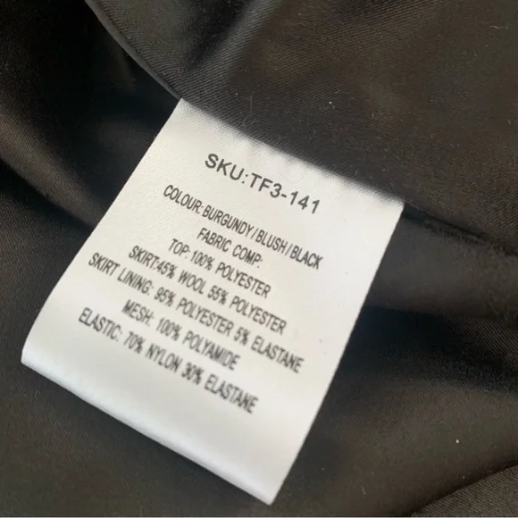 Three Floor Red Bad Girl Cocktail Dress Size 10 - Picture 12 of 13